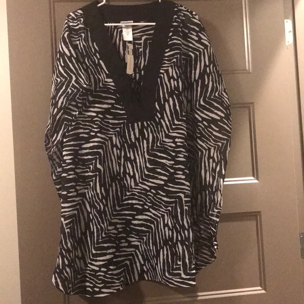 Brand New Jaclyn Smith Beachwear coverall